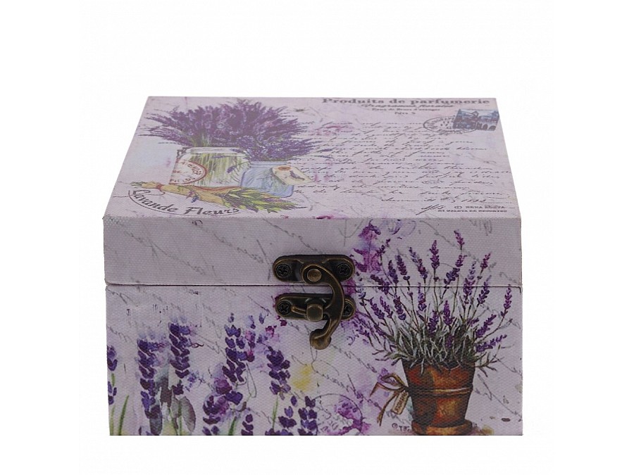 Шкатулка, L14 W14 H8 см