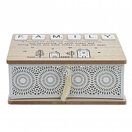 Шкатулка, L26 W16,5 H11 см