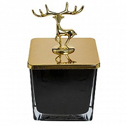 Шкатулка, L8,5 W8,5 H14 см