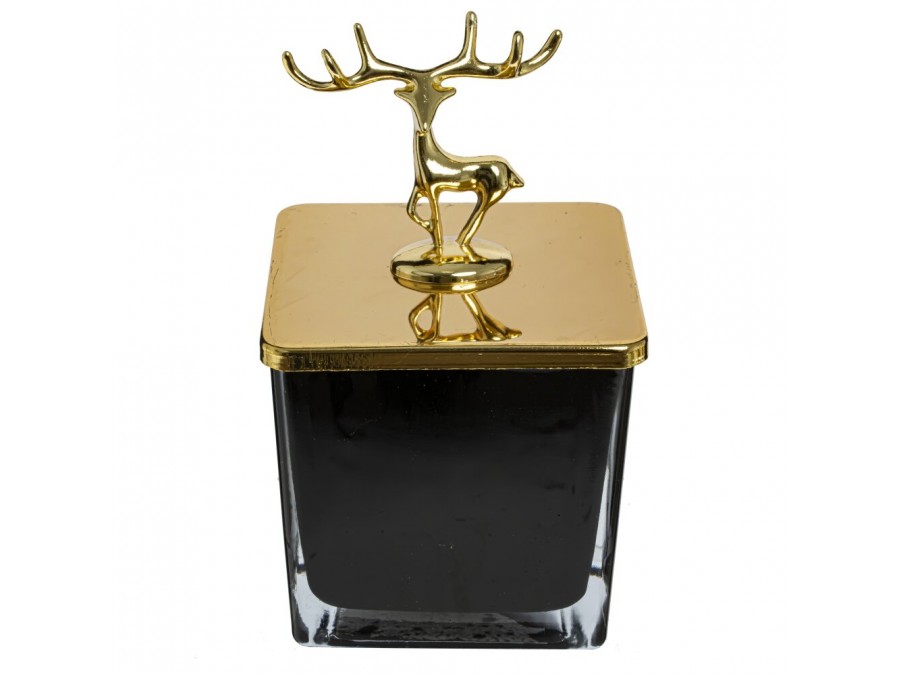 Шкатулка, L8,5 W8,5 H14 см