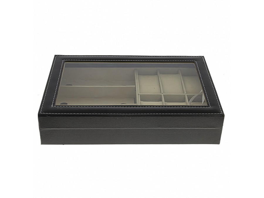 Шкатулка для часов и очков, L33 W20 H8 см