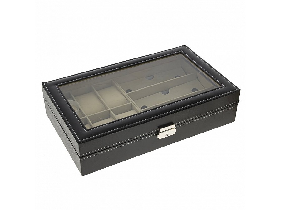 Шкатулка для часов и очков, L33 W20 H8 см