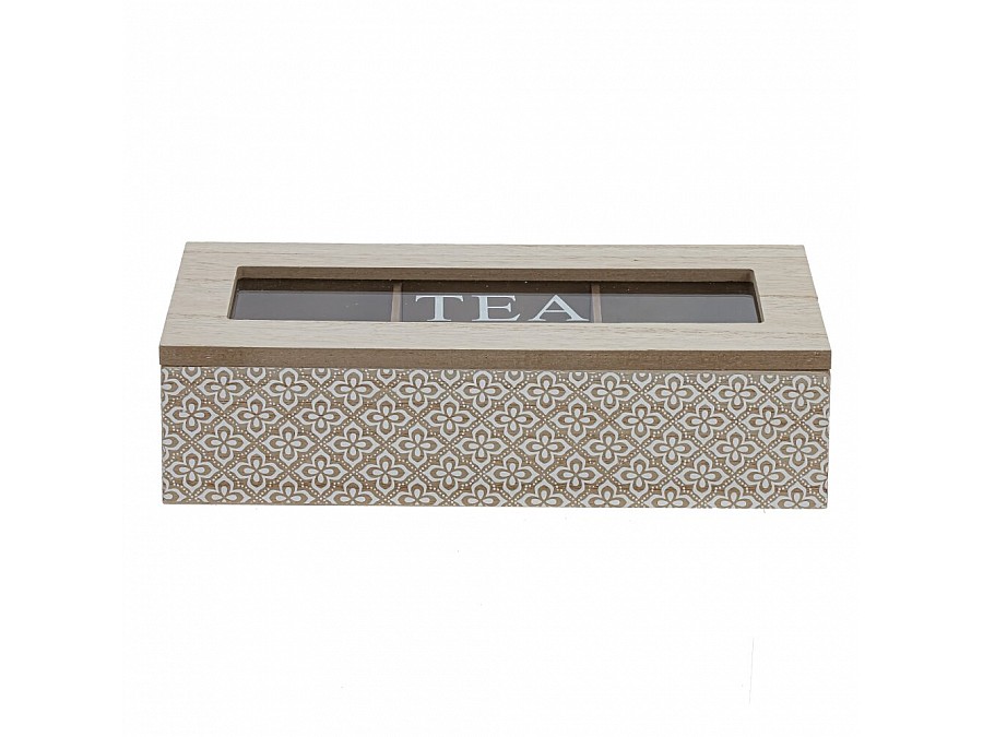 Шкатулка для чайных пакетиков, L24 W9 H7 см