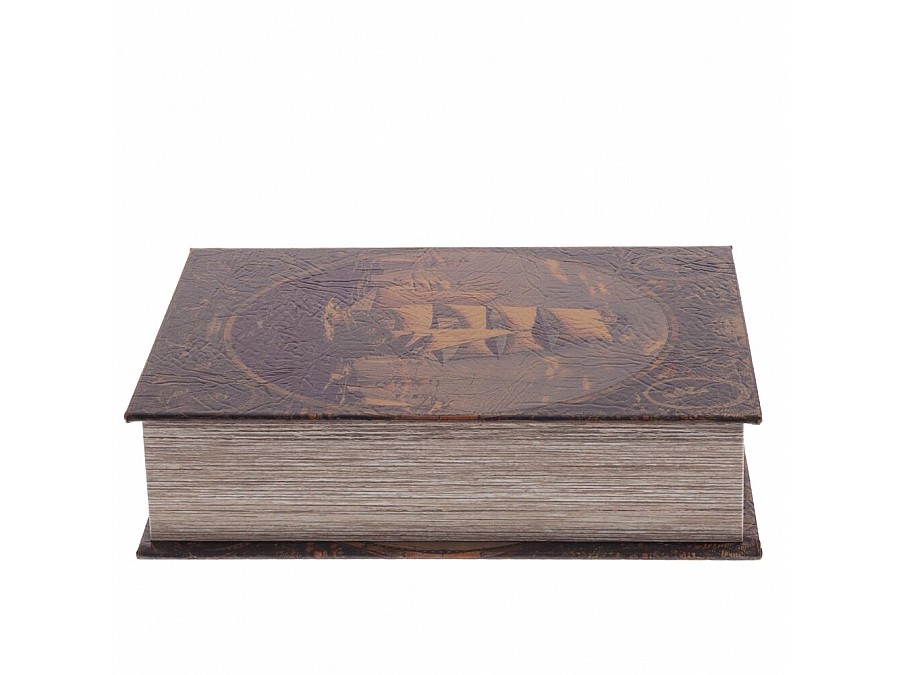 Шкатулка-книга, L18 W7 H27 см