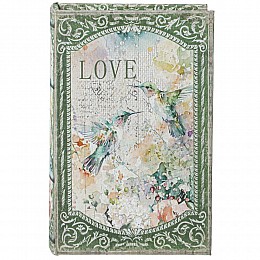 Шкатулка-книга с кодовым замком, L16 W5 H24 см