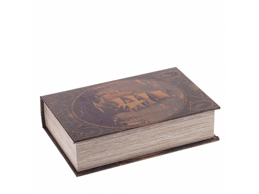 Шкатулка-книга, L18 W7 H27 см
