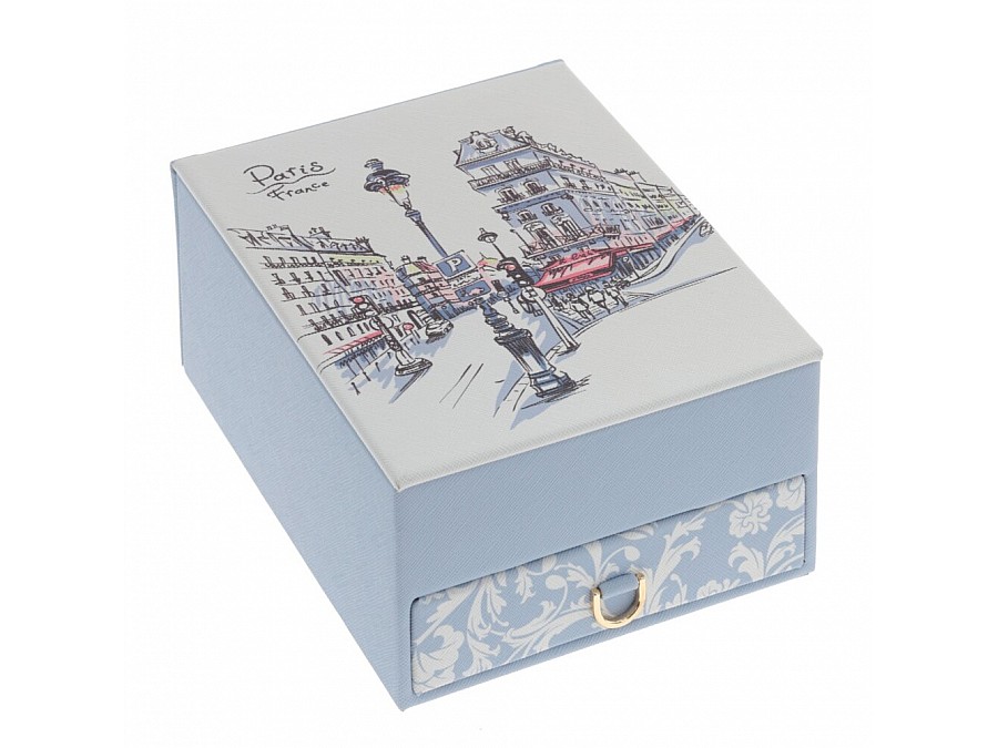 Шкатулка для украшений, L14 W18 H9 см