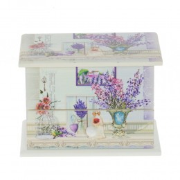 Шкатулка для украшений музыкальная, L13 W9,5 H9,5 см