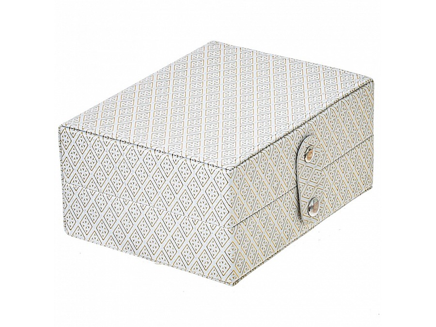 Шкатулка для украшений с дорожным футляром, L24 W15 H11 см