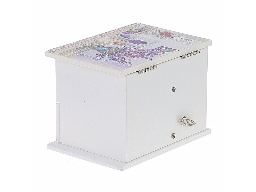 Шкатулка для украшений музыкальная, L13 W9,5 H9,5 см