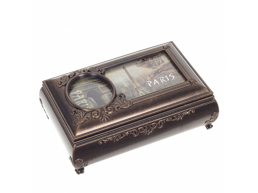 Шкатулка (музык.), L18 W11,5 H7 см, 5в.