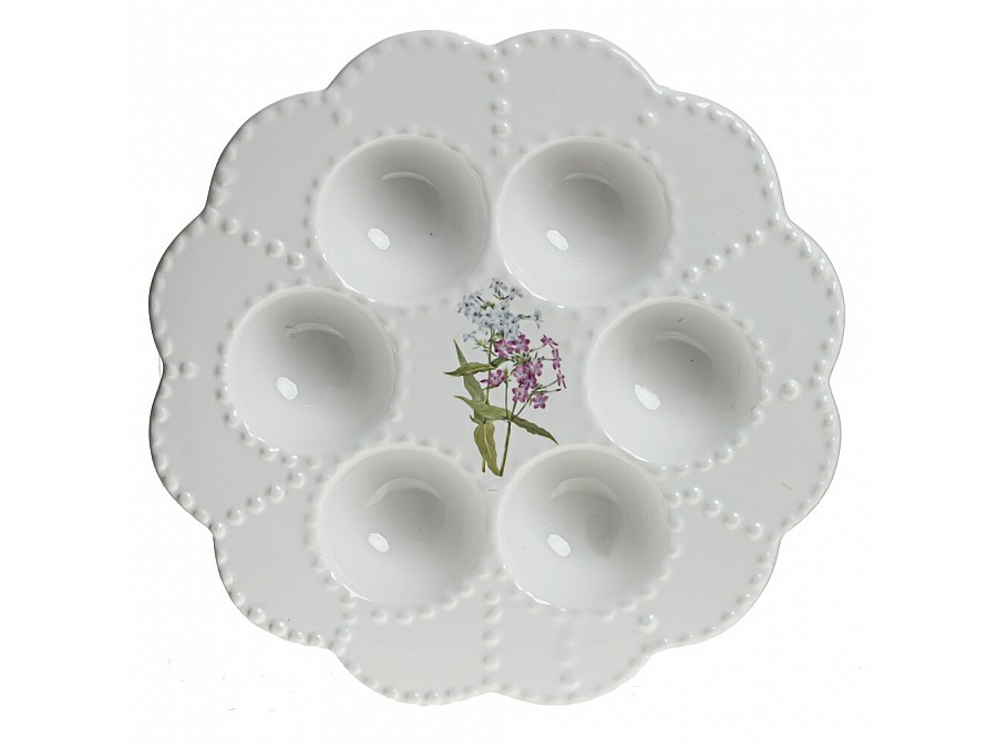 Тарелка для яиц, L21 W21 H3 см