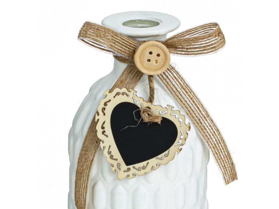 Ваза, L7 W7 H21 см