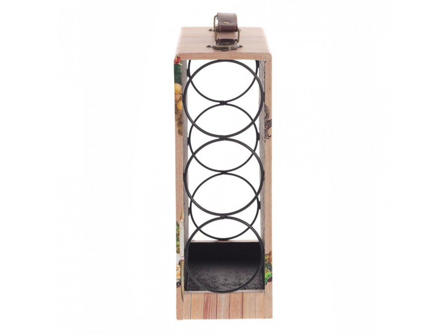 Подставка для бутылок, L18 W12 H33 см