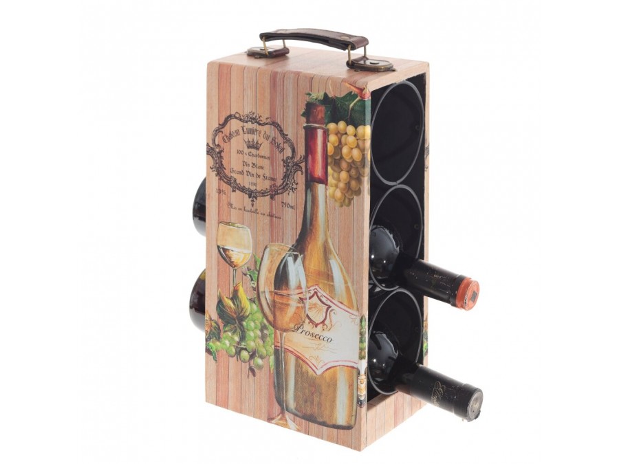 Подставка для бутылок, L18 W12 H33 см