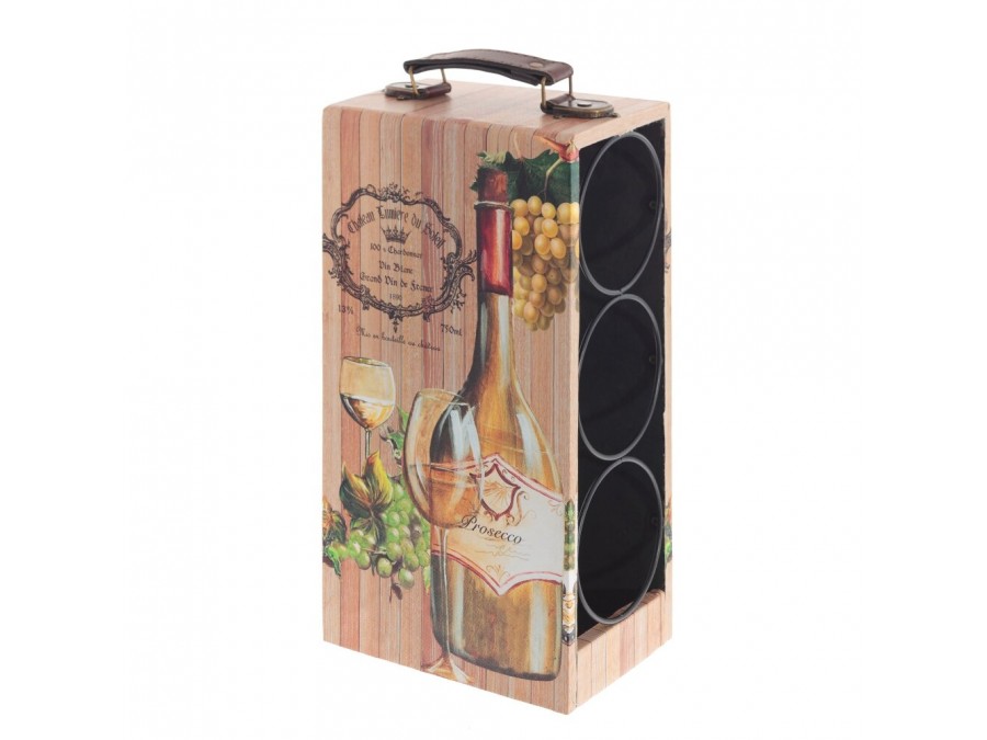 Подставка для бутылок, L18 W12 H33 см