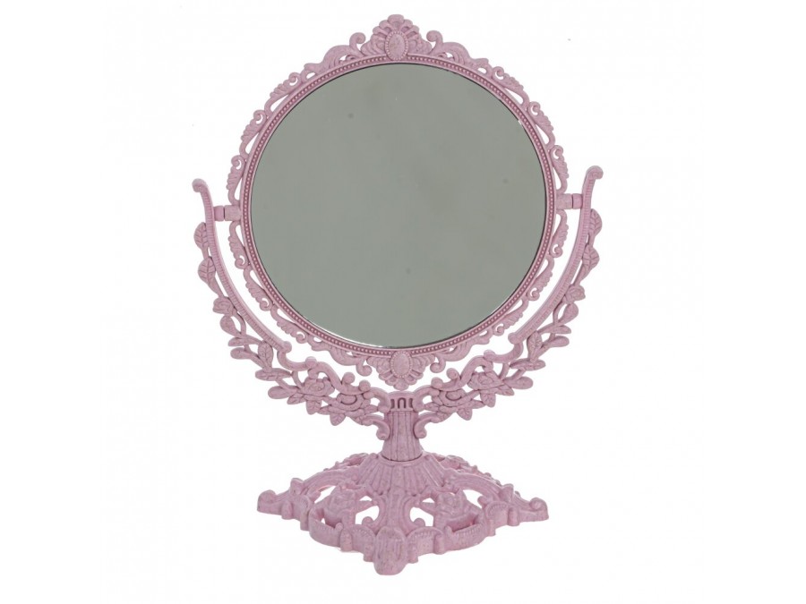 Зеркало настольное двустороннее с увеличением, L21 W15 H28 см