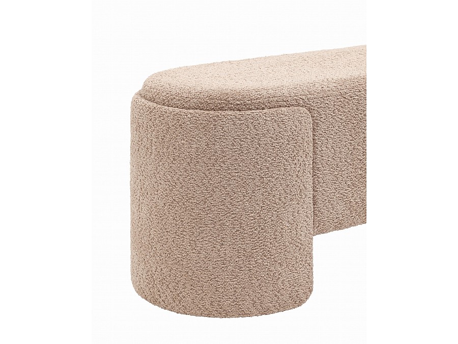 Банкетка Taks букле капучино