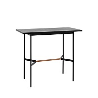 Стол барный Knobb 120*60 черный