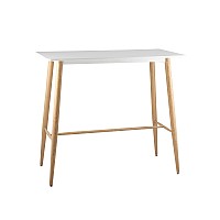Стол барный Eames NEW DSW 120*60*106 белый