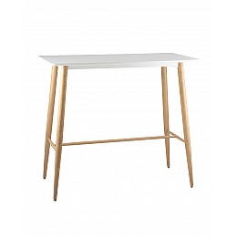 Стол барный Eames NEW DSW 120*60*106 белый