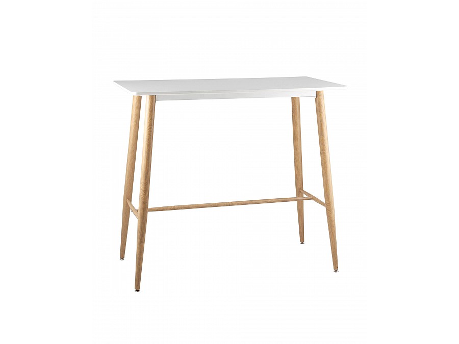 Стол барный Eames NEW DSW 120*60*106 белый
