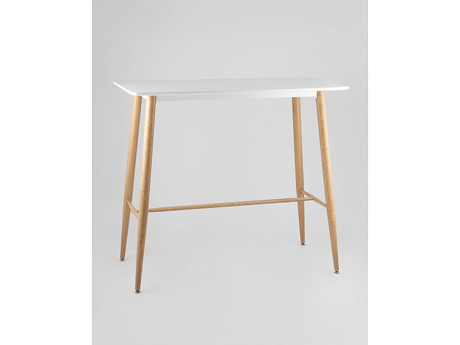 Стол барный Eames NEW DSW 120*60*106 белый