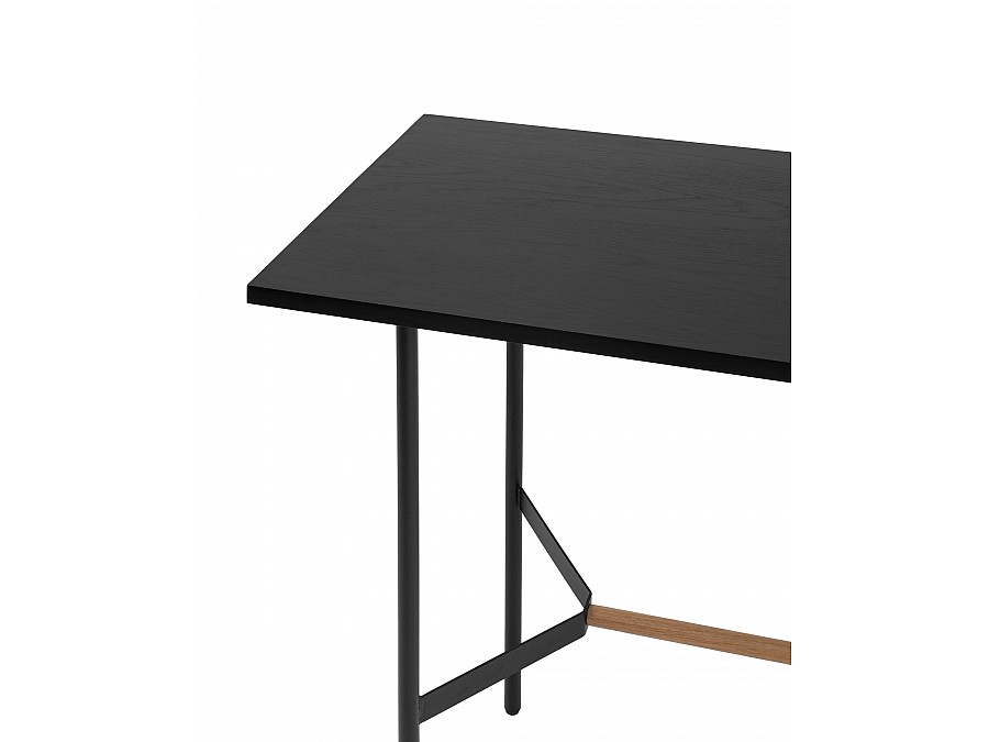 Стол барный Knobb 120*60 черный