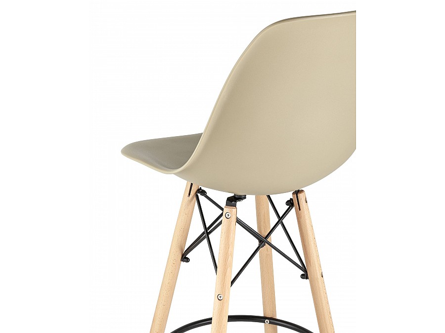 Стул DSW барный бежевый