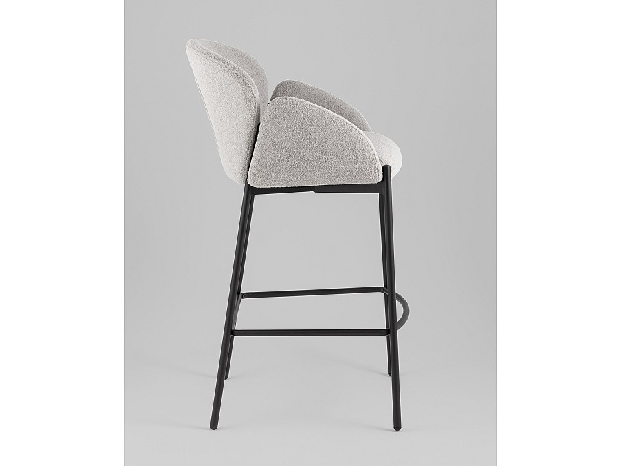 Стул барный Melia светло-серый
