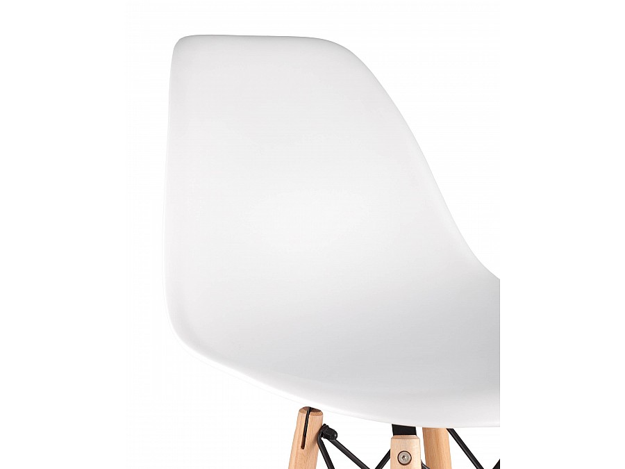 Стул DSW барный белый