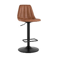 Стул барный Code экокожа коричневый