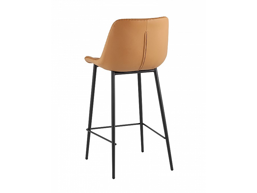 Стул барный Arch экокожа коричневый