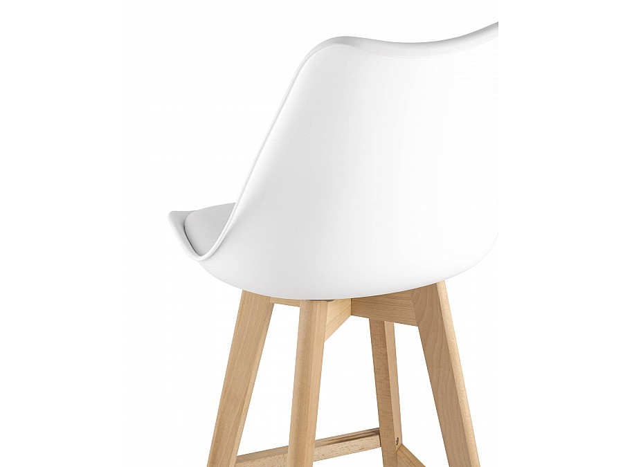 Стул барный FRANKFURT белый