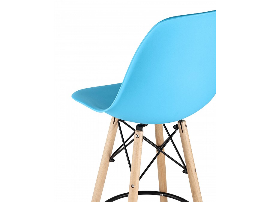 Стул DSW барный бирюзовый