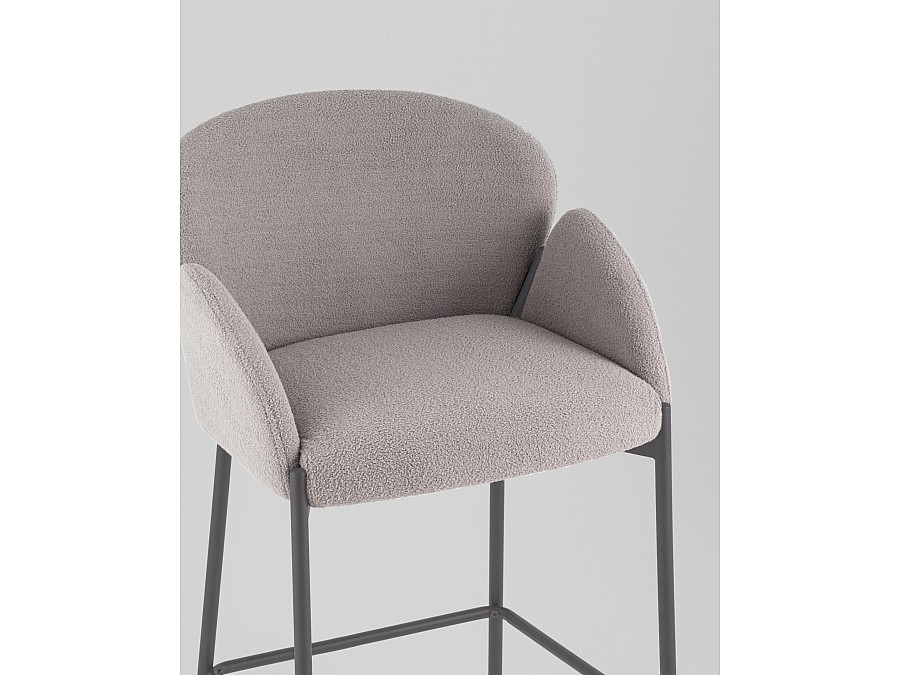Стул барный Melia серый