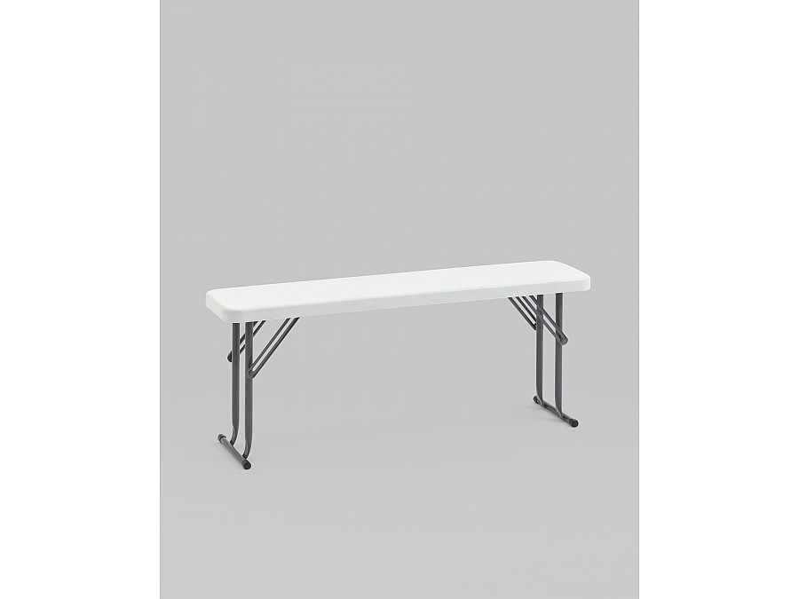 Комплект стола и двух скамеек Кейт белый