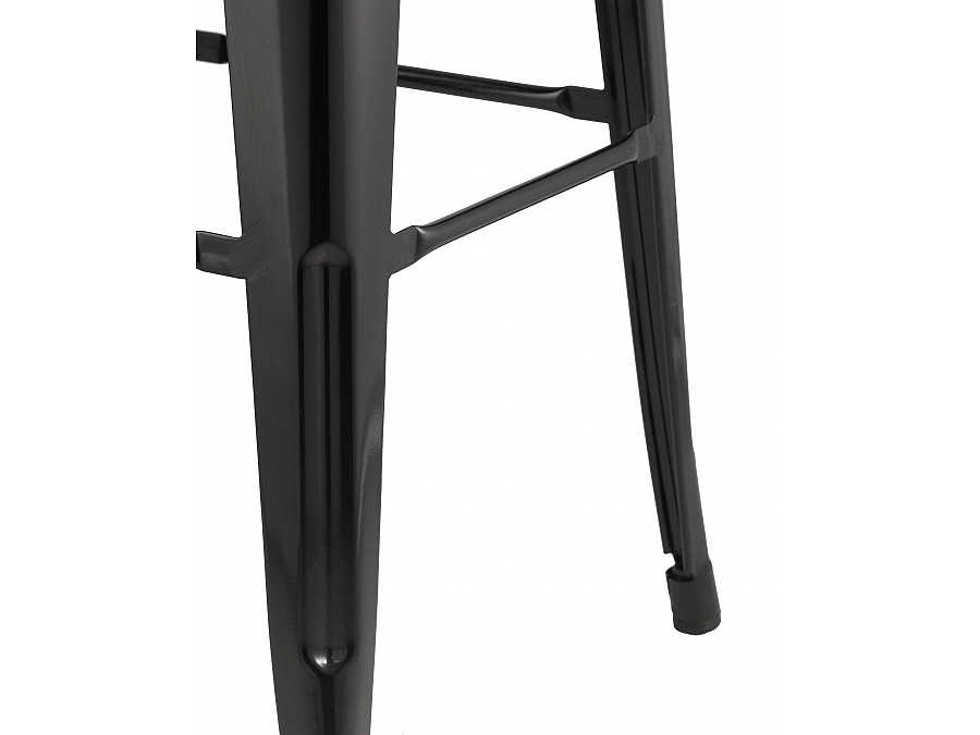 Стул барный TOLIX черный глянцевый