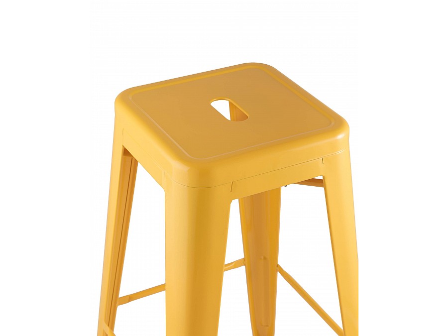 Стул барный TOLIX желтый глянцевый