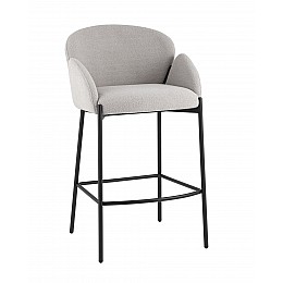 Стул барный Melia светло-серый
