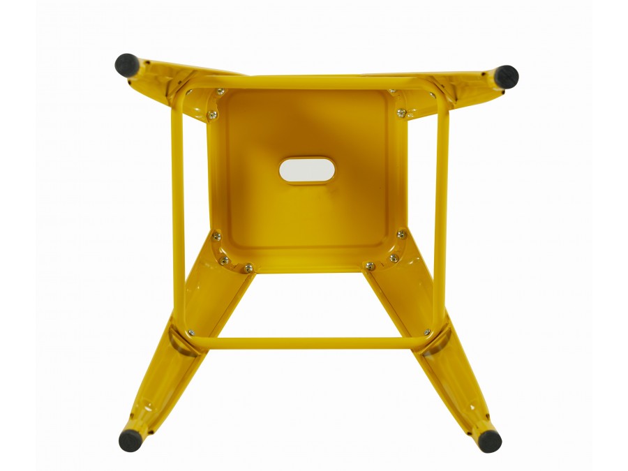 Стул барный TOLIX желтый глянцевый KD 4 шт.