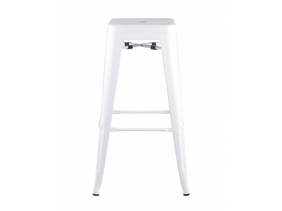 Стул барный TOLIX белый глянцевый