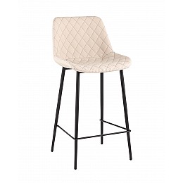 Стул барный Arch экокожа светло-серый