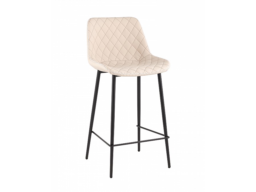 Стул барный Arch экокожа светло-серый