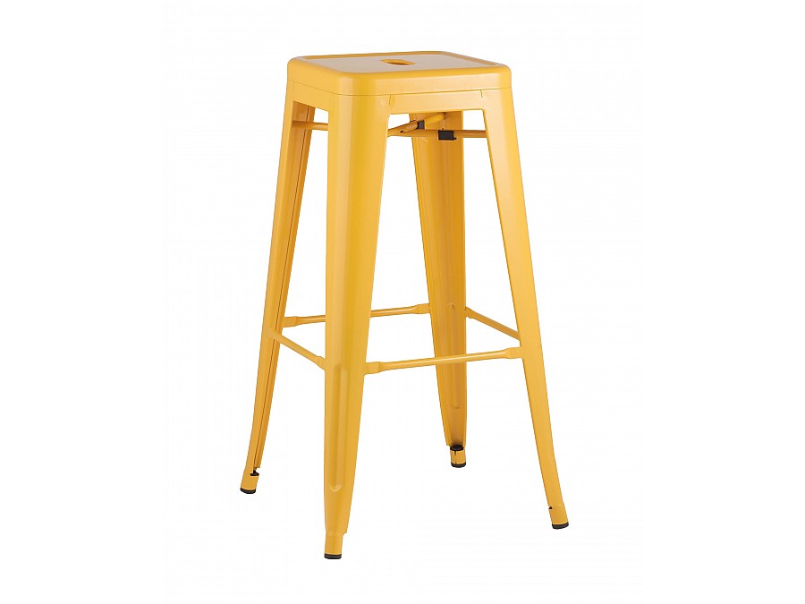 Стул барный TOLIX желтый глянцевый