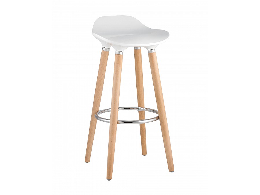 Стул барный Модерн белый