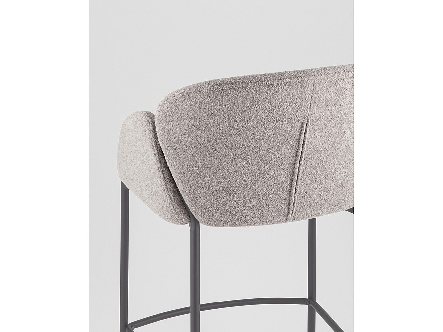 Стул барный Melia серый