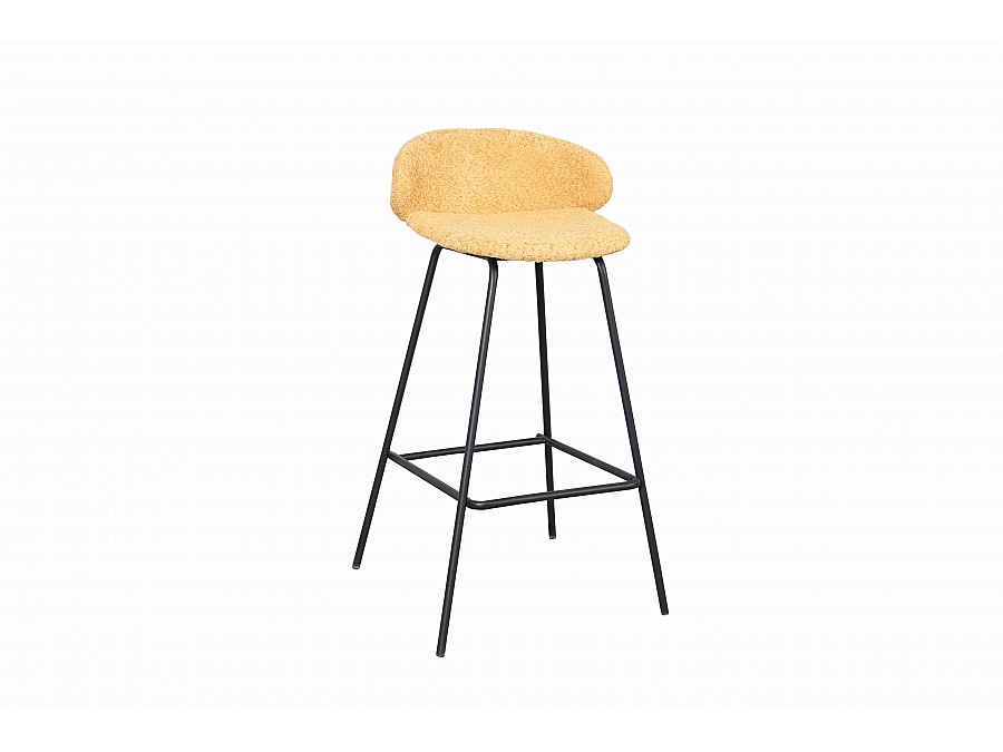 Стул барный Nita букле охра