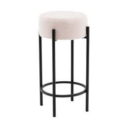 Стул барный Беккет букле бежевый