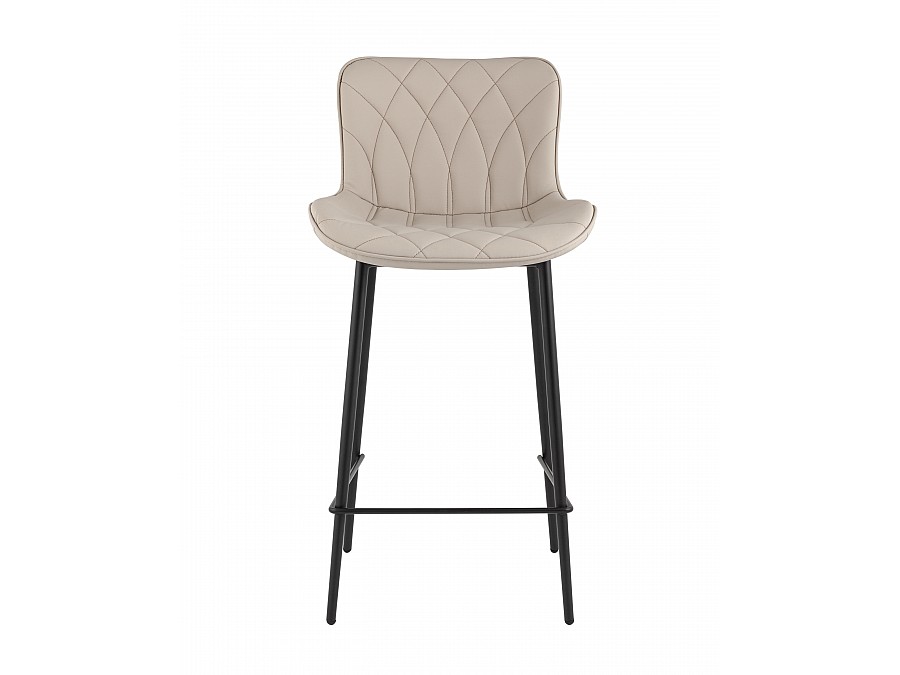 Стул барный Vault экокожа серый